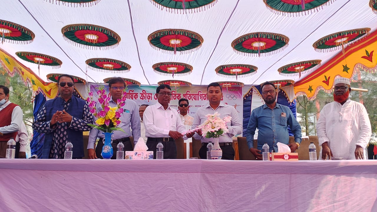 রামপাল সরকারি কলেজের ক্রীড়া ও সাংস্কৃতিক প্রতিযোগিতার উদ্বোধন 