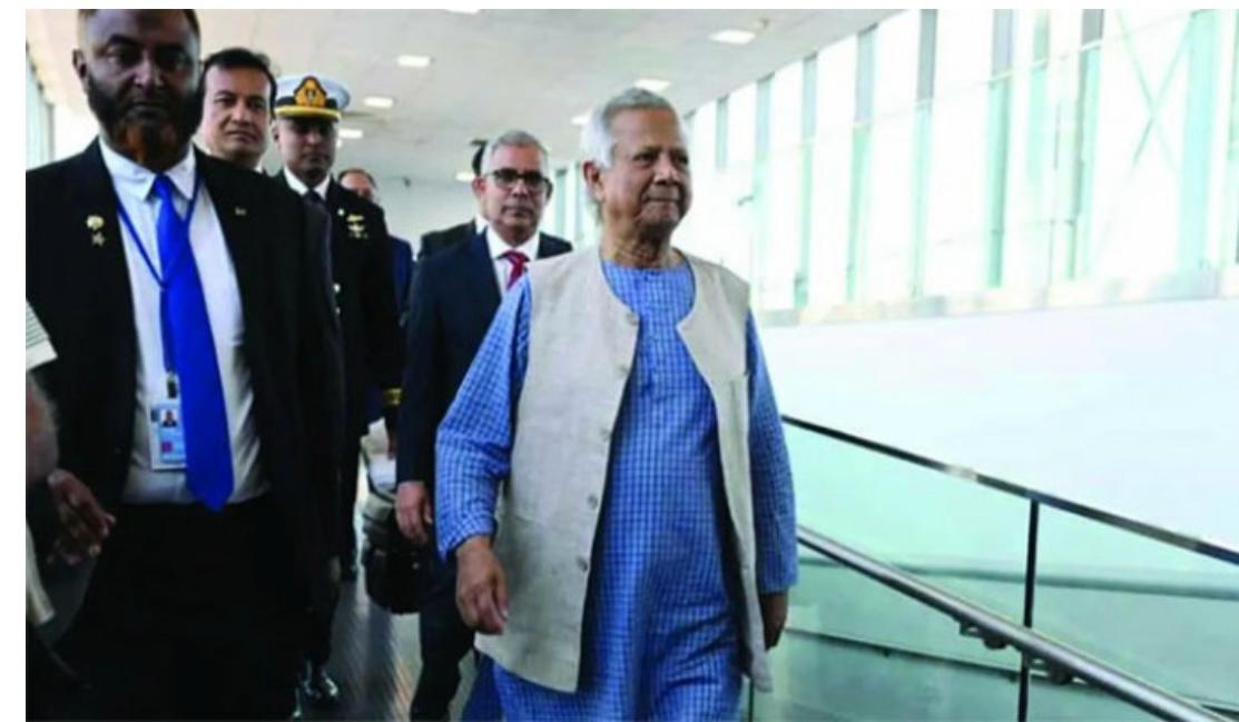 নিউইয়র্ক পৌঁছেছেন প্রধান উপদেষ্টা