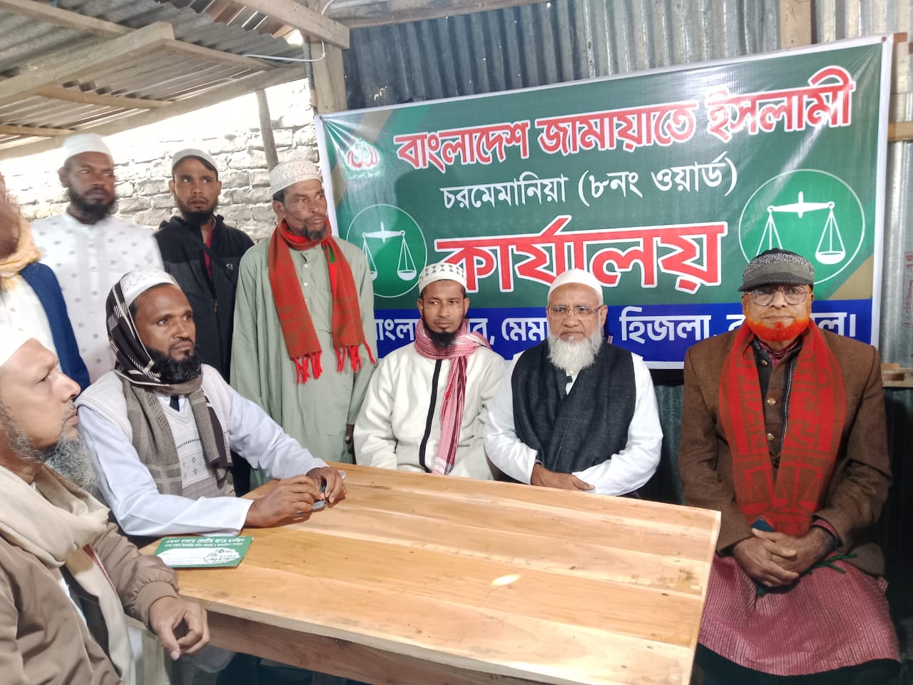 বরিশাল ৪- এ জামাত প্রার্থীর ব্যাপক গণসংযোগ