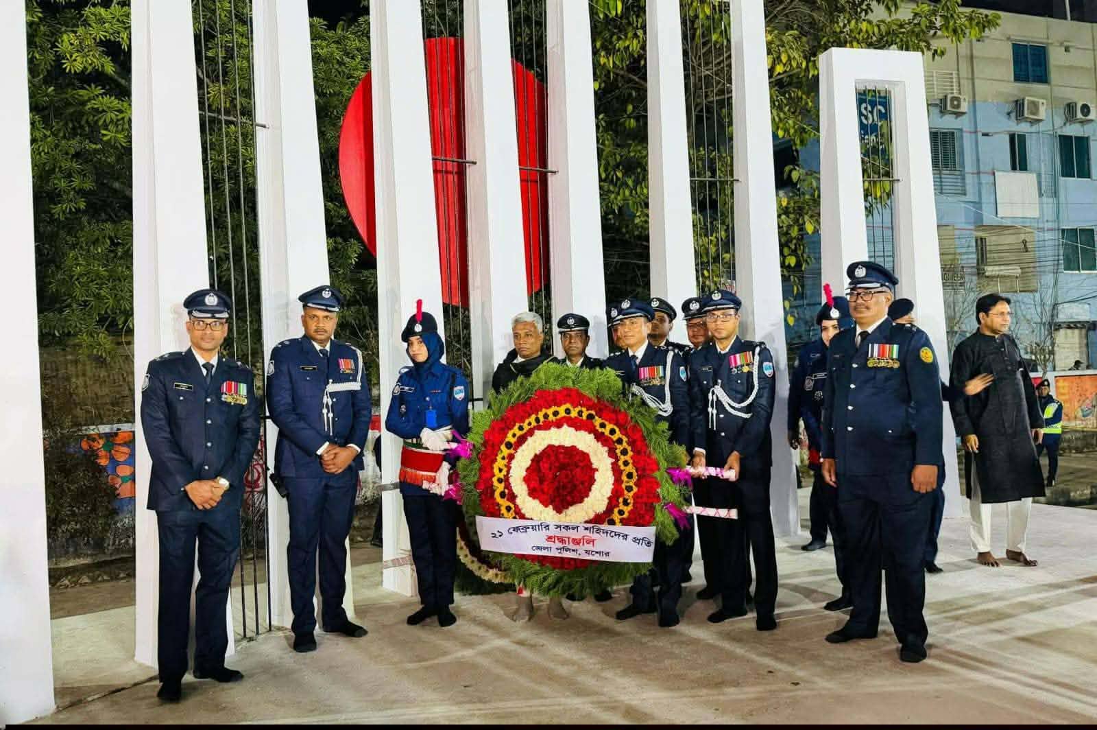 যশোরে শহীদ দিবস ও আন্তর্জাতিক মাতৃভাষা দিবস পালিত