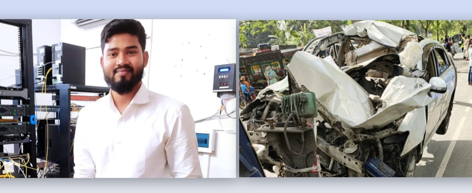 নাটোরে বড়াইগ্রামে সড়ক দুর্ঘটনায় প্রকৌশলীর মৃত্যু, কাল ছিল তার বিয়ে!