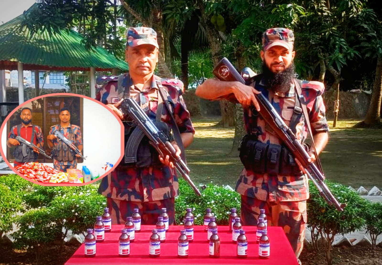 ‎যশোরে বিজিবির অভিযানে আড়াই লক্ষ টাকার মাদক ও অবৈধ মালামাল আটক