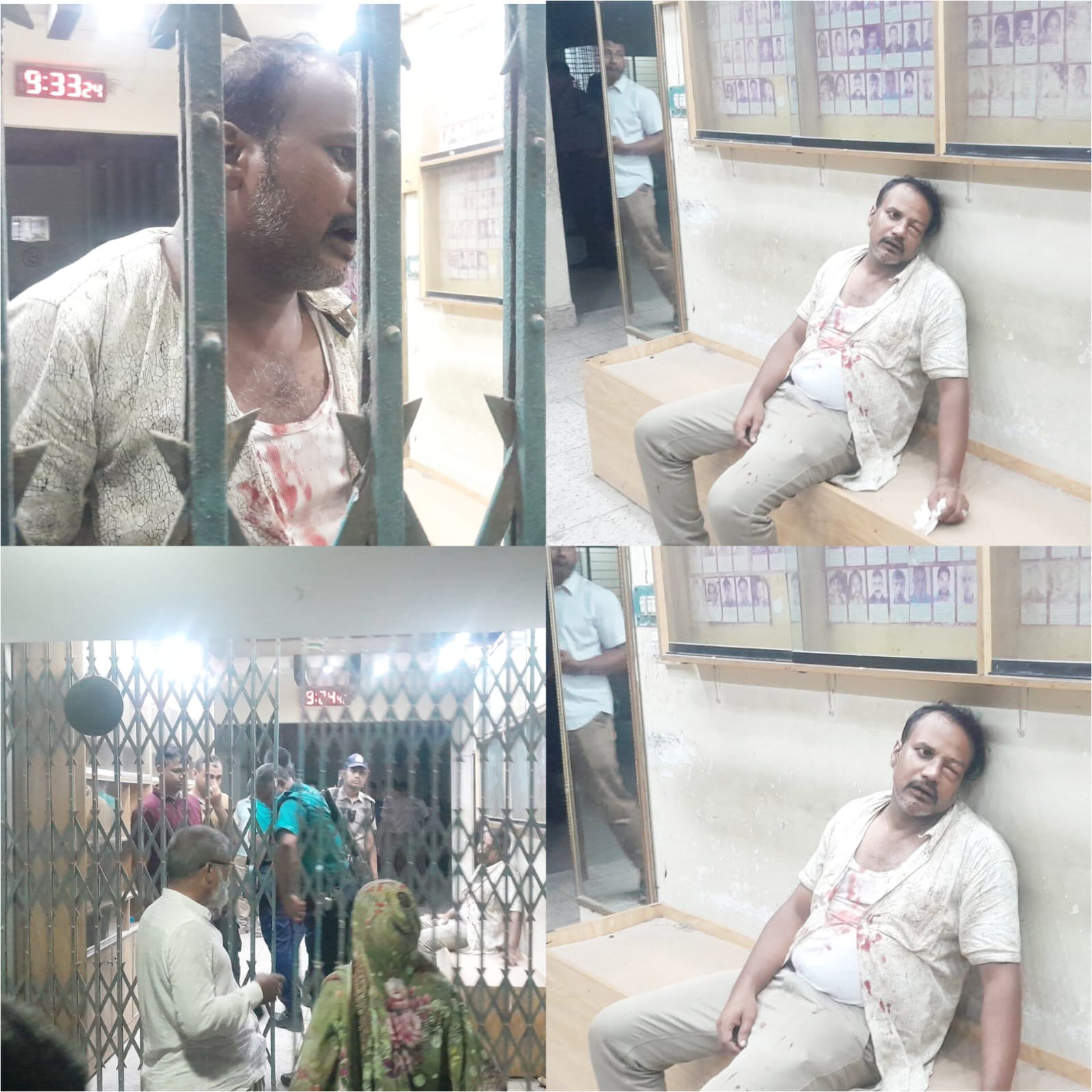 রংপুরে বিএনপির নেতাকে  থানার ভেতরেই পুলিশের নির্যাতনের অভিযোগ।